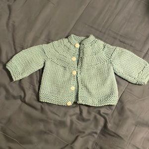 Handmade sweater 3mo